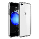 Buy Online Transparent case with rubber sides (shock proof) for Apple iPhone Smartphone