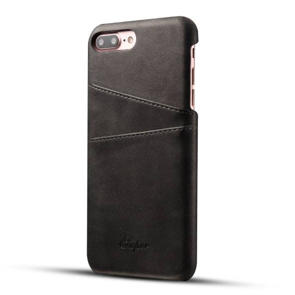 Buy Online Genuine PU Leather Case with Card Slots for Apple iPhone Mobile